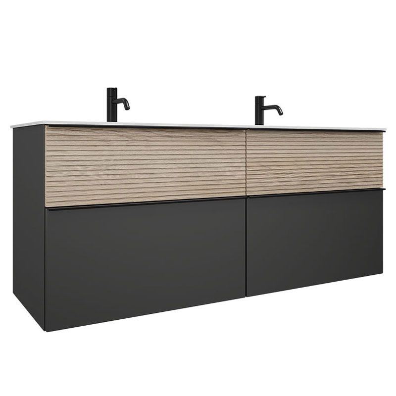 Burgbad Fiumo Waschtisch mit Unterschrank