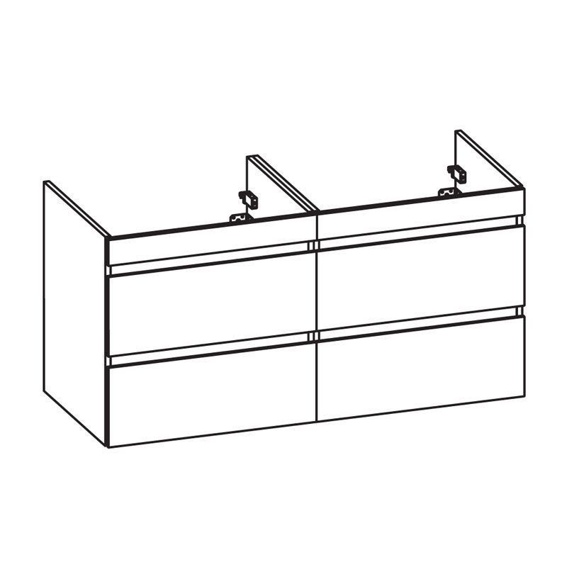 Pelipal PCON Waschtischunterschrank