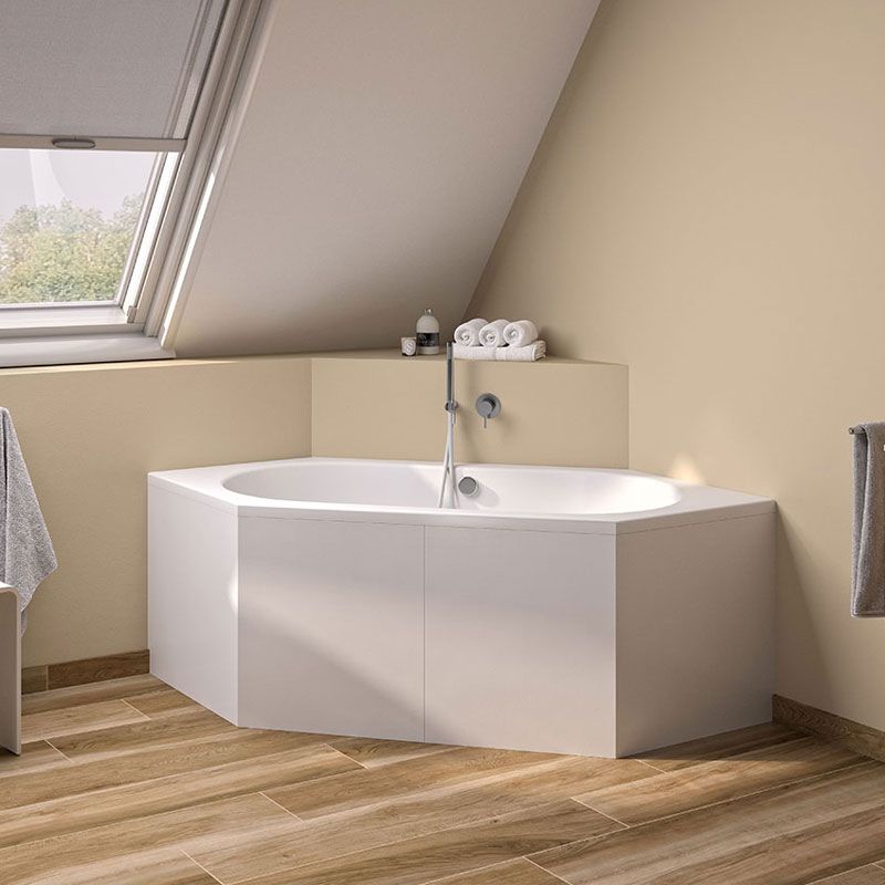 Repabad Alicante Sechseck-Badewanne