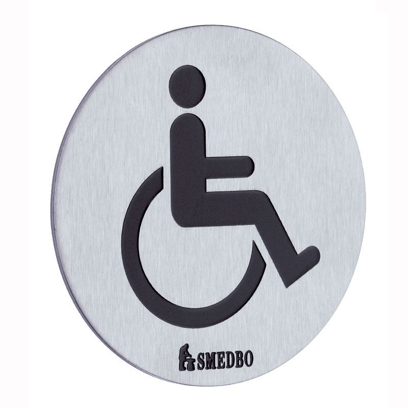 Smedbo XTRA WC-Schild