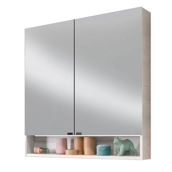 Badea Spiegelschrank 70 cm, Seitenansicht
