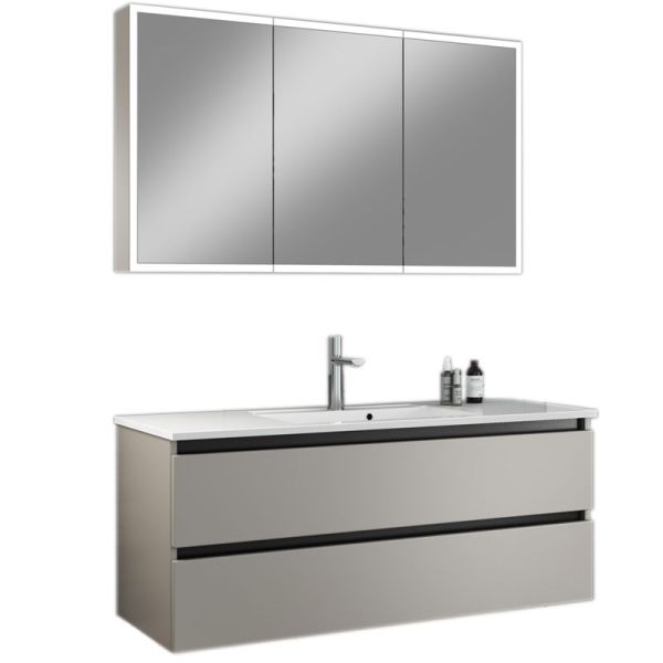 Badea Pure Badmöbel Set 21 - 121 cm