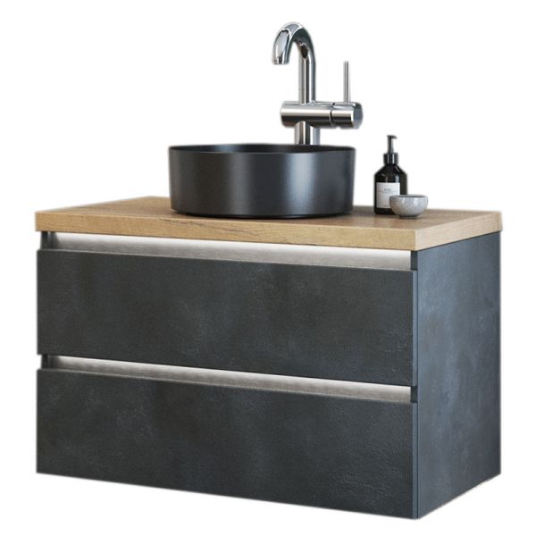 Badea Pure Waschtisch mit Unterschrank 3 - 80 cm