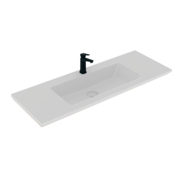 b collection b solid Möbelwaschtisch Solid Surface - 121,2 cm