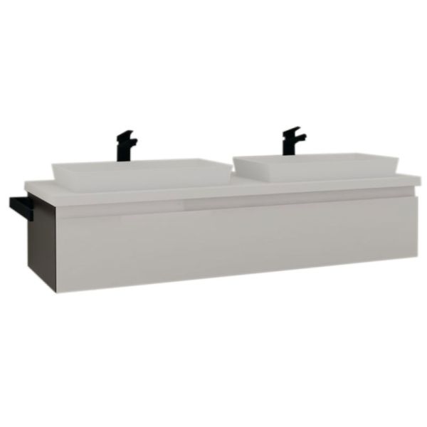 b collection b straight Waschtisch mit Unterschrank 12- 121 cm