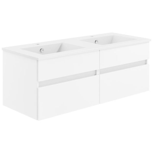 badshop.de Aurora Badmöbel Set 16 - 92 cm, Unterschrank Profilansicht