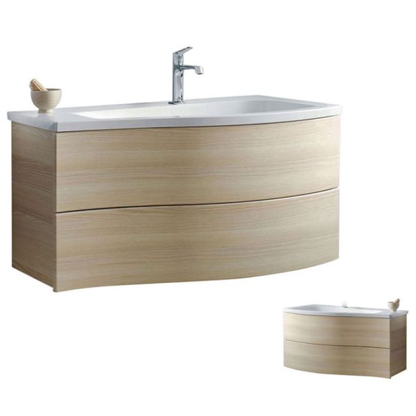 Burgbad Sinea 1.0 Waschtisch mit Unterschrank Set 1 - 91 cm