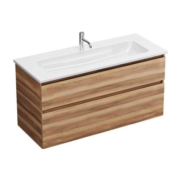 Burgbad LIN20 Waschtisch mit Unterschrank Set 123 cm M34