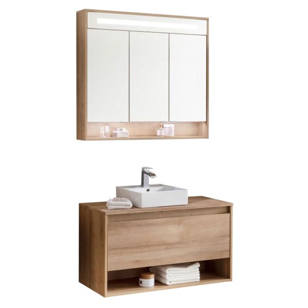 Fackelmann Natura Badmöbel Set 1 - 93,5 cm