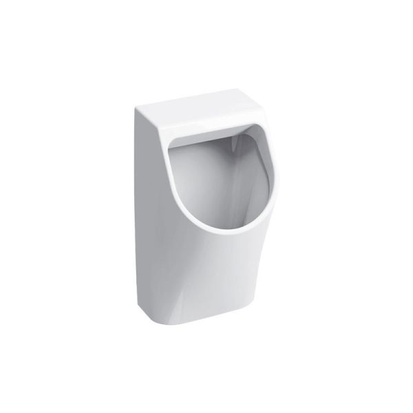 Geberit Renova Plan Urinal Abgang nach hinten, weiß