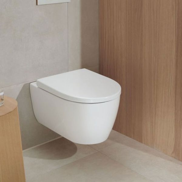Geberit iCon WC-Set - Wand-WC Tiefspüler, spülrandlos, mit WC, Ambiente
