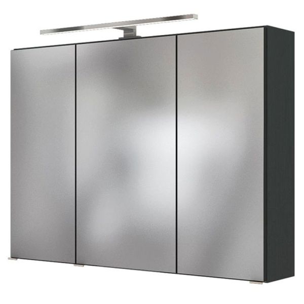 Held Möbel Florida Spiegelschrank 3D - 100 cm