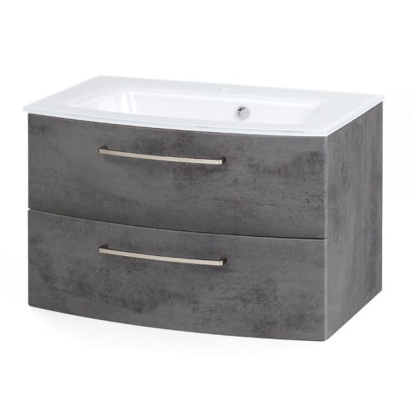 Held Möbel Stockholm Waschtisch mit Unterschrank - 80 cm