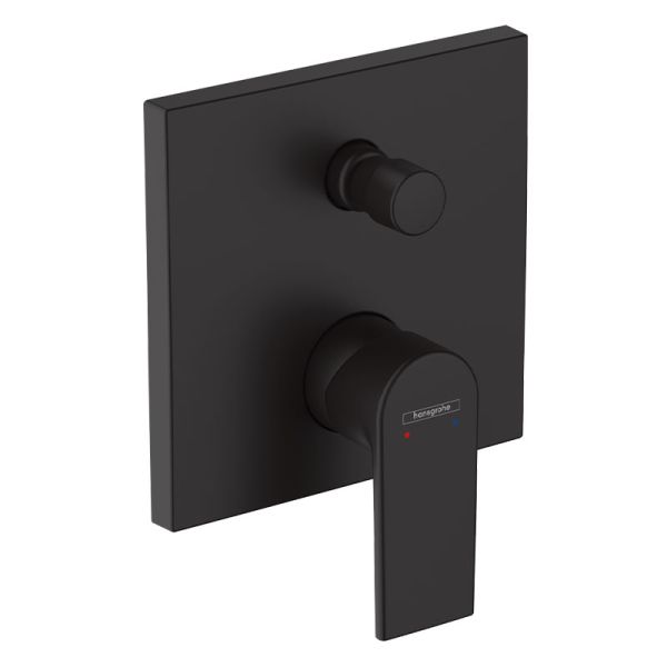 Hansgrohe Vernis Shape Wannenarmatur mattschwarz