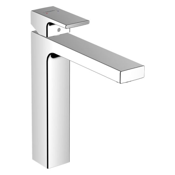 Hansgrohe Vernis Shape Waschtischarmatur Zugstangen-Ablaufgarnitur