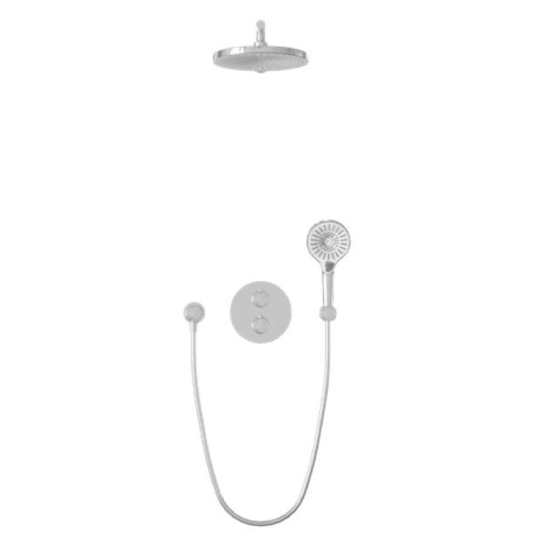 HSK Shower und Co Duschsystem Komplett-Set 1.50 AquaXpro, Chrom