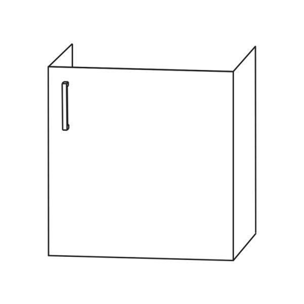 Laguna Waschtischunterschränke Waschtischunterschrank - 37 cm Skizze