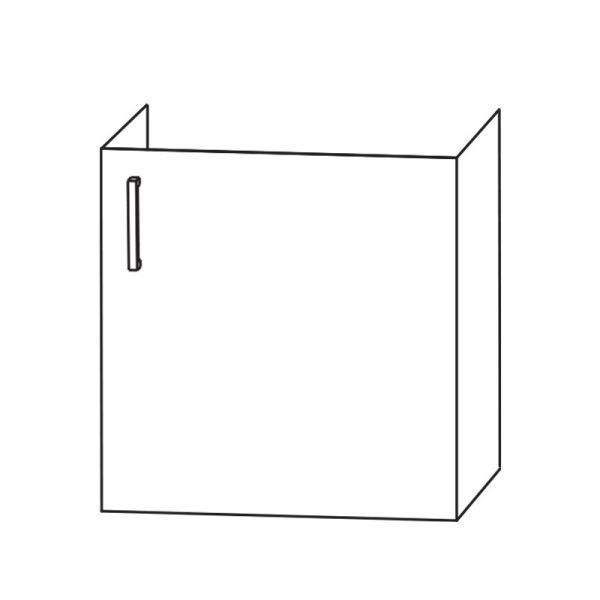 Laguna Waschtischunterschrank 40 cm Skizze