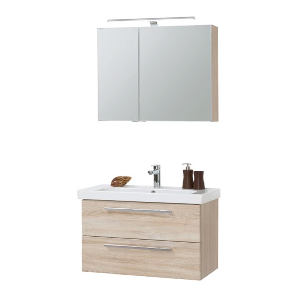 Laguna Kera.Home Badmöbel Set - 85 cm Variante rechts
