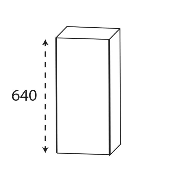 Laguna Highline 150 Oberschrank - 30 cm Skizze