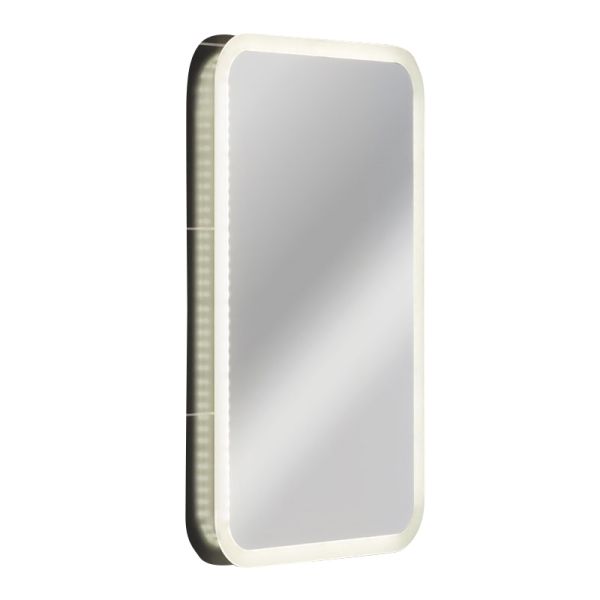 Lanzet Spiegel Flächenspiegel K3 - 45 cm, indirekte LED-Beleuchtung
