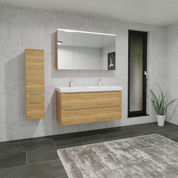 Nobilia Nio Badmöbel Set 20 - 121 cm Ambientebild