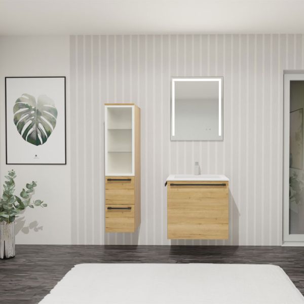 Nobilia Juna Badmöbel Set 4 - 61 cm Ambientebild