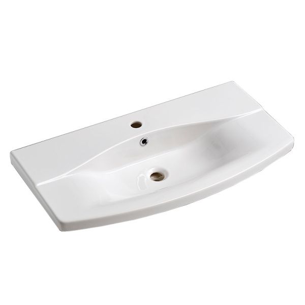 Pelipal Serie 4010 Möbelwaschtisch / Keramikwaschtisch - 84 cm