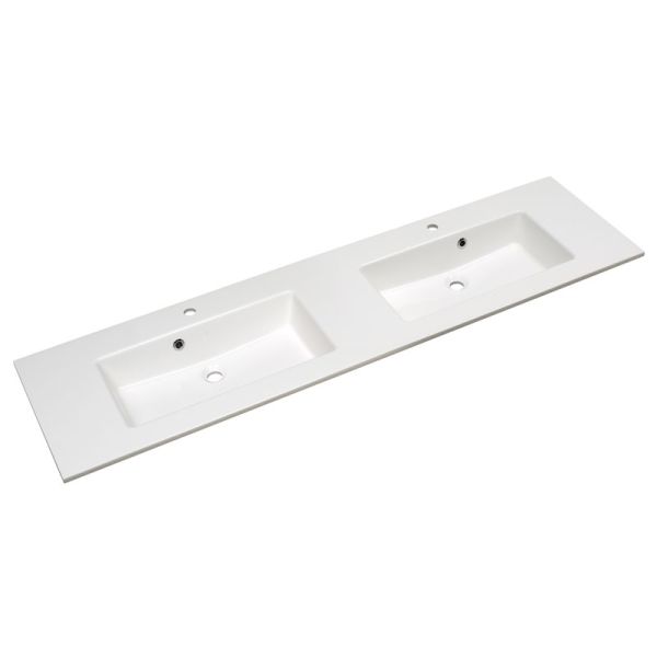 Pelipal Serie 6010 Mineralmarmor-Doppelwaschtisch 183 cm