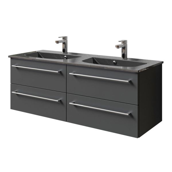 Pelipal Serie 6025 Waschtisch und Unterschrank Set 132 cm