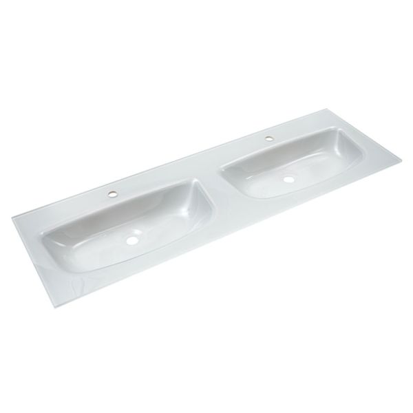 Pelipal PCON Glaswaschtisch 152 cm Optiwhite