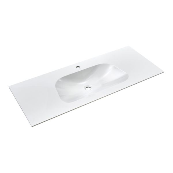 Pelipal PCON Mineralmarmor-Waschtisch 122 cm