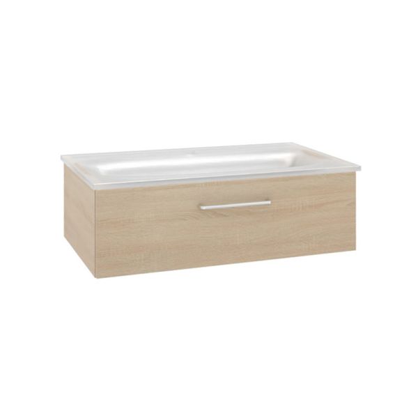 Pelipal PCON Waschtisch mit Unterschrank Set 77 cm