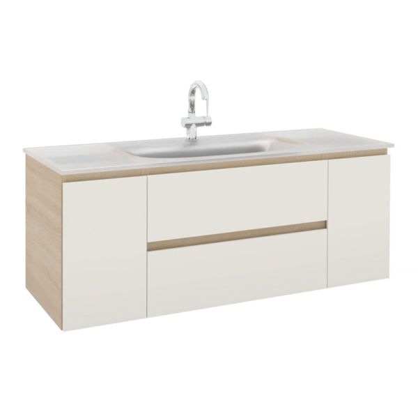Pelipal PCON Waschtisch mit Unterschrank Set 137 cm