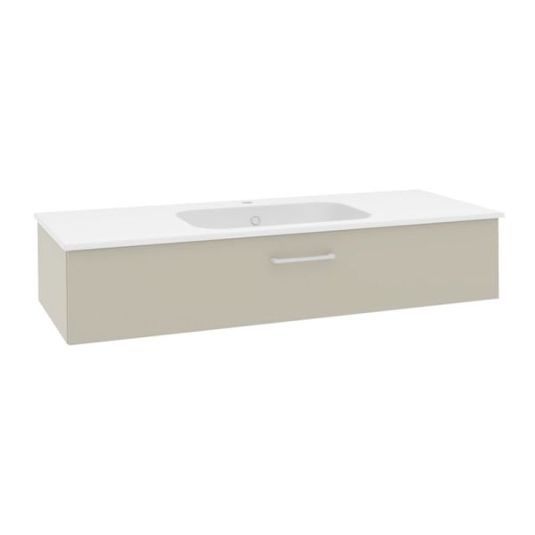 Pelipal PCON Waschtisch mit Unterschrank 122 cm