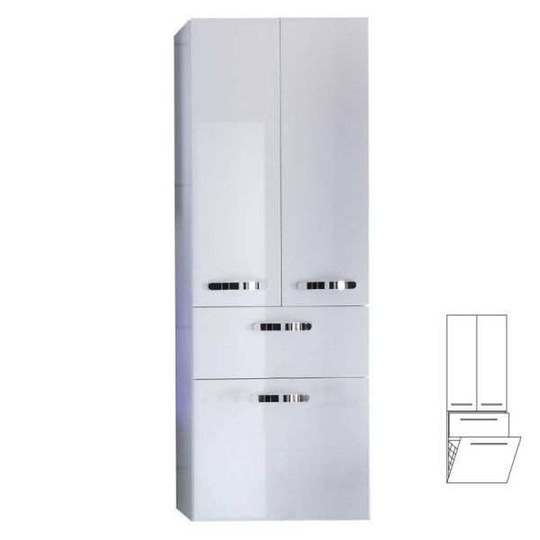 Pelipal Universelle Beimöbel Hochschrank - 60 cm