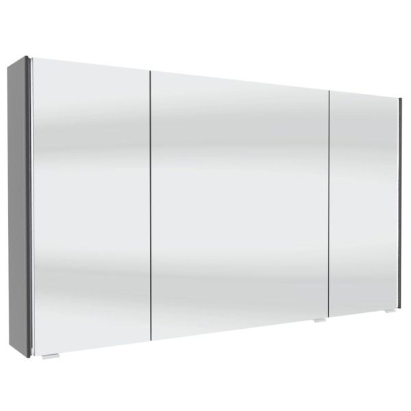 Pelipal Spiegelschränke Spiegelschrank - 123,2 cm, 3 Drehtüren, 6 Glaseinlegeböd