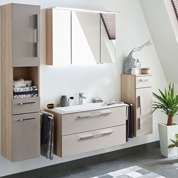 Puris Fine Line Badmöbel Set - 92 cm Ambiente