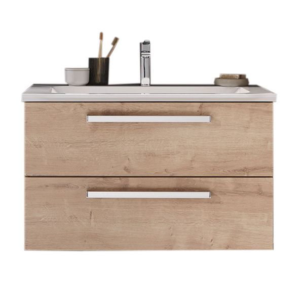 Puris Kera Plan Waschtisch mit Unterschrank Set 3 - 81,2 cm