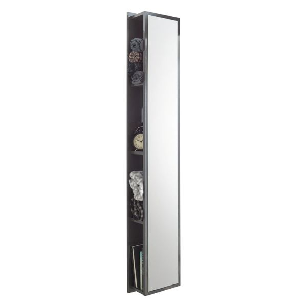 Puris Crescendo Hochschrank - 30 cm, mit Spiegelfläche