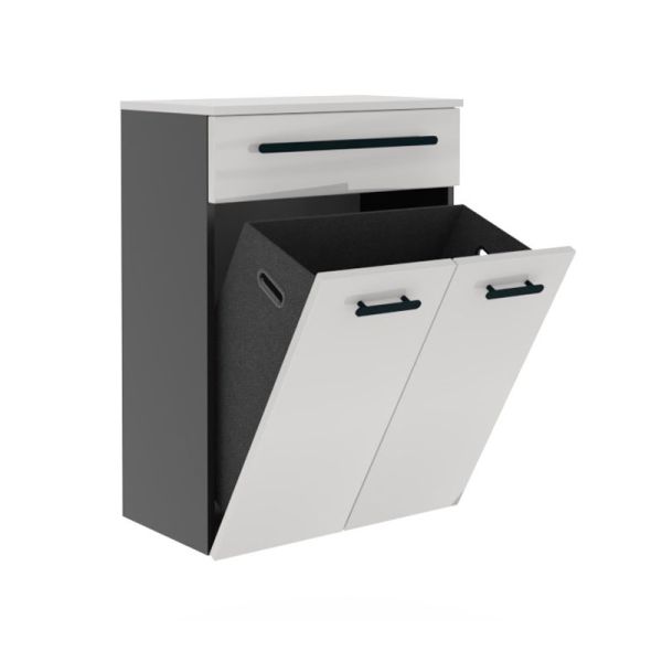 Puris Speed Highboard 60 cm geöffnet