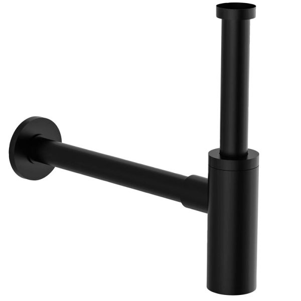 Puris Zubehör Designsiphon Design - schwarz