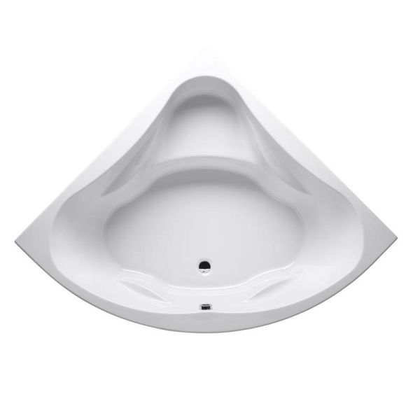 Riho Eck-Badewanne Neo - Acryl - 150 x 150 cm, 285 Liter, Weiß