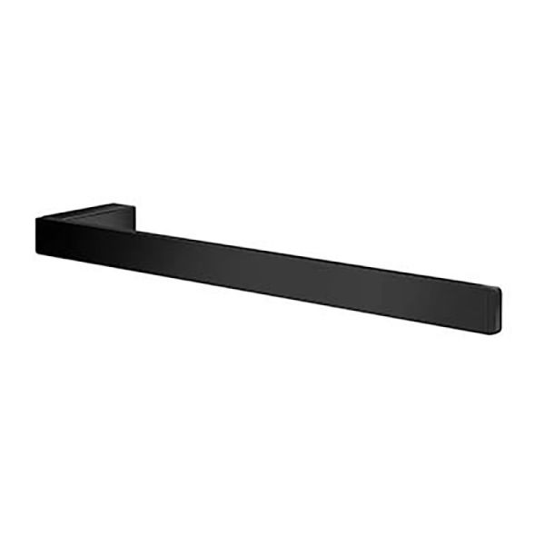 badshop.de Design Handtuchhalter - Handtuchstange, 38 cm, Schwarz