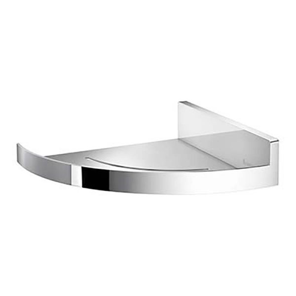Smedbo SIDELINE Duschablage - mit Wandplatte, Chrom poliert