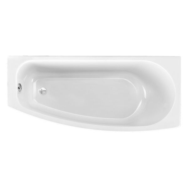 Schröder Wannentechnik Raumspar-Badewanne 169 cm