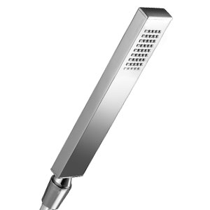 Handbrause: mit Handbrause - Eckig