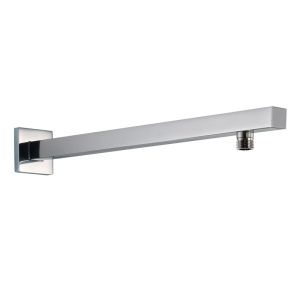 Wand-/ Deckenarm: mit Wandarm eckig, gerade, Rosette