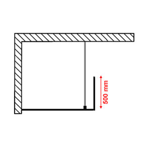 Tiefe: 500 mm