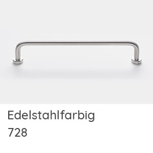 Griffvariante: Griff edelstahlfarbig